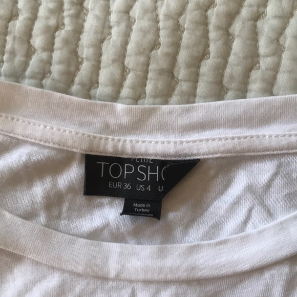 TOPSHOP White crop top - Picture 2 of 7